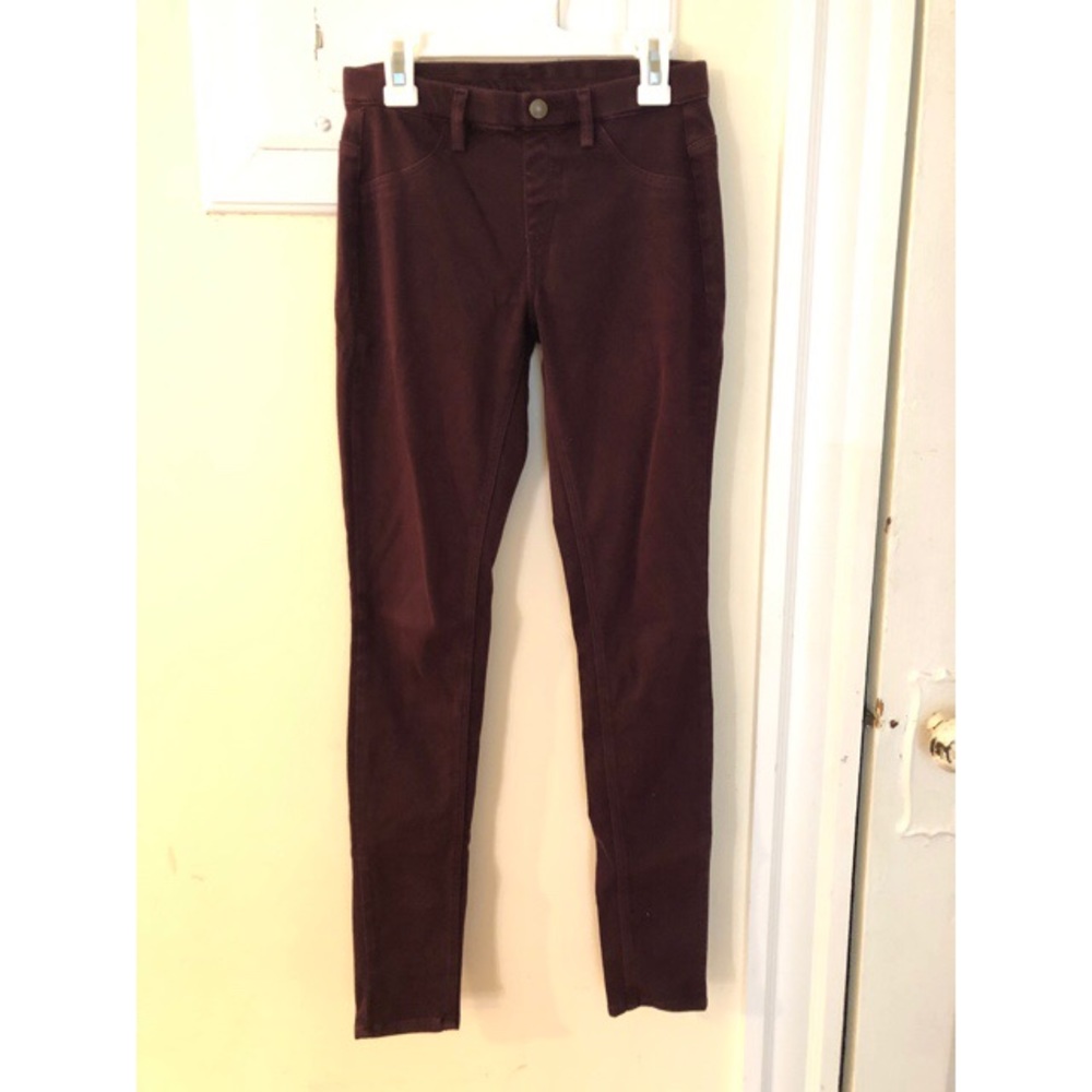 UNIQLO Burgundy Jeggings